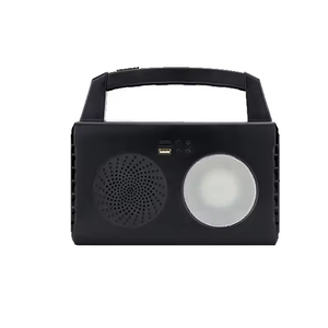 Système d'éclairage solaire intérieur tendance 2024 avec panneau solaire de 3 watts, radio FM et kit d'éclairage solaire avec chargeur de téléphone portable - Product Image 2