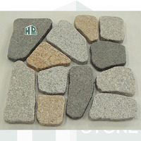 HDSTONE-Pavé en granit beige, pavé paysager extérieur pour trottoir de jardin, pavé en granit jaune bon marché
