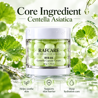 Crème en capsules à la Centella pour marque privée – Apaisante, hydratante, soin de la barrière cutanée, hydratant visage – OEM, ODM, OBM – Personnalisation pour peaux sensibles