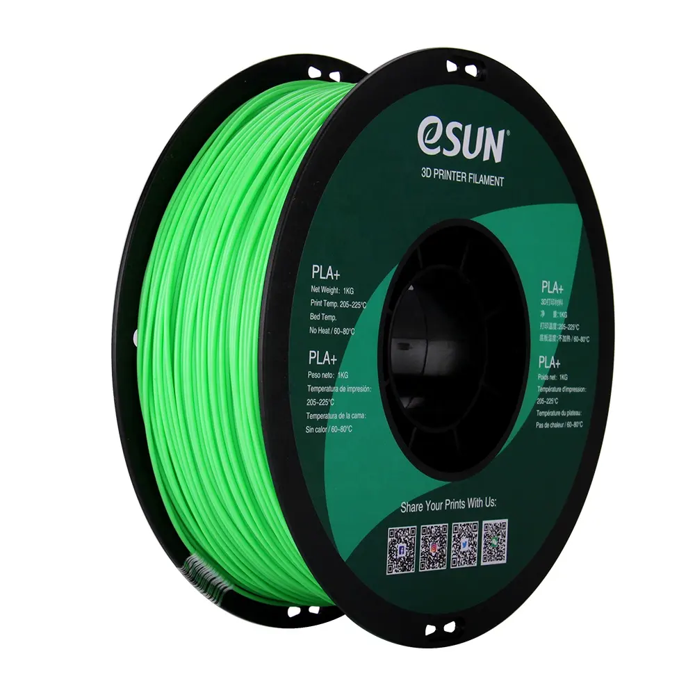 3D filament esun pla + Direct factory manufacture impresora 3d filament pla 0.5 kg esun filament pla+