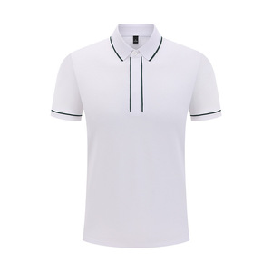 Camisa Polo de Manga Corta, Algodón, Color Sólido, Ropa de Trabajo, Uso Diario, Gris Grafito - Product Image 4