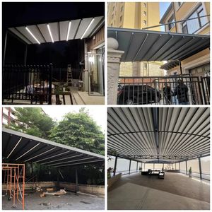 Système de toit rétractable pour auvent extérieur personnalisé, vente directe d'usine, très demandé - Product Image 6