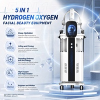 NewFace 2026 Nouvelle Conception 5 en 1 Machine d'hydrodermabrasion à l'hydrogène et à l'oxygène pour le visage, beauté, hydratation profonde, rajeunissement de la peau, éclaircissement