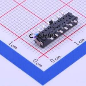 SK-3278S-L1 Slide Switch SMD Switch Double Pole Double Throw Rectangle Pin Header SMD Tab 15mm - Product Image 2