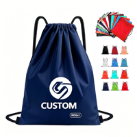 Sac à dos de sport étanche personnalisé avec logo YCH, sac de sport en tissu Oxford, sacs à cordon de serrage pour la gym