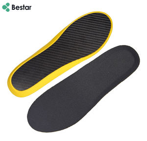 Semelles intérieures de haute qualité personnalisées en fibre de carbone premium avec soutien de la voûte plantaire pour soulager la <span class=keywords><strong>douleur</strong></span> au pied, idéales pour le basketball et le lacrosse - Matériau PU - Product Image 1