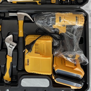 <span class=keywords><strong>Kit</strong></span> <span class=keywords><strong>de</strong></span> <span class=keywords><strong>Herramientas</strong></span> <span class=keywords><strong>de</strong></span> Mano con Taladro Eléctrico <span class=keywords><strong>de</strong></span> Impacto Inalámbrico sin Escobillas y <span class=keywords><strong>Caja</strong></span> <span class=keywords><strong>de</strong></span> <span class=keywords><strong>Herramientas</strong></span> para Reparación del Hogar - Product Image 3