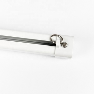 <span class=keywords><strong>Tringle</strong></span> à rideau télescopique universelle <span class=keywords><strong>sans</strong></span> perçage, à tension réglable, simple et pratique, blanche - Product Image 3