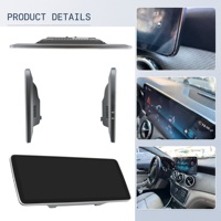 Radio para Auto con Pantalla de 12.8 Pulgadas y Resolución 2400*900, Sistema Linux, Plug and Play, CarPlay Inalámbrico y Android Auto para Mercedes Benz NTG 4.0 4.5 5.0
