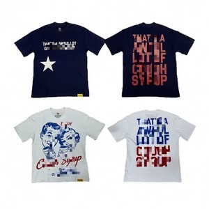 เสื้อยืดโอเวอร์ไซส์คุณภาพสูง 100% ผ้าฝ้าย พิมพ์ลาย สแกนได้ สำหรับผู้ชาย - Product Image 2