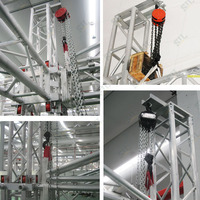 SIL Line Array y altavoz Truss Sistema de polipasto de cadena eléctrica 1 tonelada Grúa de pórtico Truss Motor Cadena Polipasto