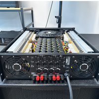 3U Sınıf H 1600W Profesyonel Güç Amplifikatörü, 4 Kanal, Aşırı Isınma Korumalı, Sahne ve Kulüp Ses Sistemleri için Uygundur.