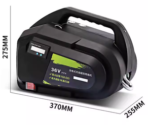 Machine de levage électrique rechargeable télécommandée de batterie au lithium de construction à haute altitude - Product Image 1