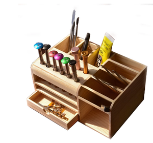 ToolGuide di Legno Scatola di Immagazzinaggio Cacciavite Pinzetta Holder per il Telefono Mobile Strumenti di Riparazione delle Parti - Product Image 1