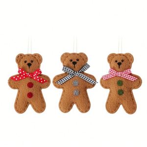 Décorations de Noël lumineuses en forme de pain d'épices à suspendre pour fêtes, maison, cadeaux et ornements de sapin - Product Image 1