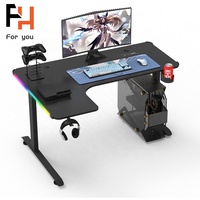 RTS table de jeu lumineuse LED table de jeu RGB ordinateur de table meilleur bureau de jeu