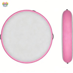 Tapis <span class=keywords><strong>de</strong></span> gymnastique professionnel <span class=keywords><strong>gonflable</strong></span> en PVC Air Fun Pro personnalisable, épaisseur 10 mm, pliable, écologique, pour la lutte et la gym - Product Image 2