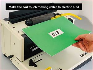 EC8706 Perforatrice et Relieuse Électrique à <span class=keywords><strong>Spirale</strong></span> Robuste, Équipement de <span class=keywords><strong>Reliure</strong></span> à <span class=keywords><strong>Spirale</strong></span> de Qualité Supérieure - Product Image 5