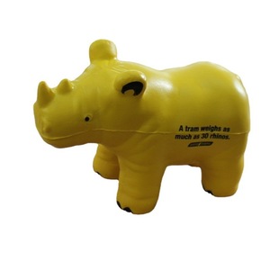 PU <b>Foam</b> Rhino Stress Relief Toy Animal Shape Molding <b>Craft</b> Decor - Product Image 3