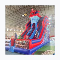Toboggan gonflable spiderman toboggan gonflable avengers toboggan gonflable avengers spiderman toboggan gonflable