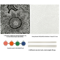 2023 tendance jouets brillant Bingo dabbers peinture kit pas de désordre à base d'eau peinture à l'eau points marqueurs bricolage jouets
