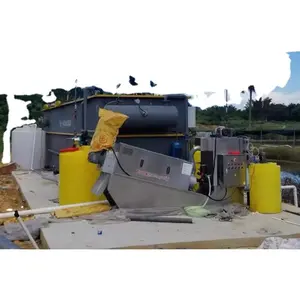 Stack snail sludge dewatering machine sludge dewatering aquaculture sewage treatment sludge