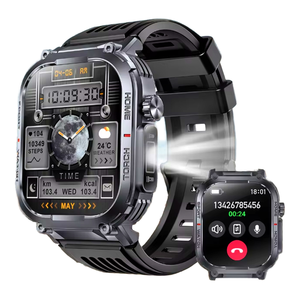 2025 שעון sintwatch s320b שעון עם תאורה הוביל מצפן 2.02 אינץ 'tft ספורט מועדון כושר מוסיקה - Product Image 1