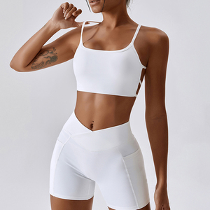 Soutien-gorge de sport sexy de haute qualité avec logo personnalisé Soutien-gorge de sport pour femme à impact élevé de yoga
