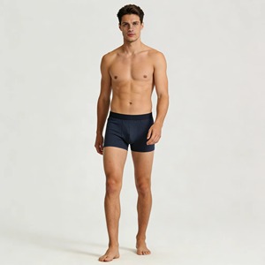 Calzoncillos Boxer Negros para Hombre, Transpirables, de Secado Rápido, Cintura Elástica, Uso Diario, Ropa Interior Elástica para Hombre - Product Image 5