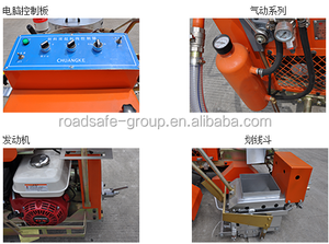 Nhựa nhiệt dẻo nóng bán 10cm-50cm Phễu đường nóng chảy sơn dòng giao thông đánh dấu máy tự hành đường đánh dấu máy - Product Image 6