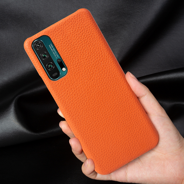 Cell Phone Case for Huawei Honor 20 Pro Genuine Leather Case Shockproof Leather Phone Case for Huawei