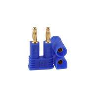 Connecteur EC2, prise mâle/femelle en laiton plaqué or, 2 broches, pour batterie RC, faisceau ESC, vente en gros, lot en vrac