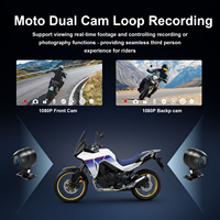 Nouvel écran de navigation GPS Carplay pour moto de 6 pouces, étanche IP68, caméra de tableau de bord, écran tactile Android Auto pour moto