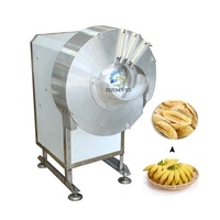 Elektrische Automatische Lange Weegbree Bananenchips Snijsnijmachine Snijmachine Te Koop