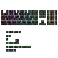 In Stock Wholesale White/Black Contour Lines 4.0 Keycaps Original Factory Height 130-key Two Color Injecting Mold Mini Full Set