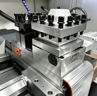 Tour CNC horizontal à lit plat de précision à 2 axes CK6140 de Chine avec système GSK, machine à tournage de métaux pour le traitement des métaux