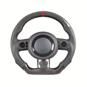 Volant en fibre de carbone pour BMW <span class=keywords><strong>Mini</strong></span> JCW R56 F56 F54 F55 F60, intérieur automobile, 2013 2014 2015 2017 2018 2019 2020 <span class=keywords><strong>2022</strong></span> - Product Image 2