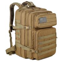 Mochila Táctica Personalizada de Fábrica Grande Tipo Paquete de Asalto para 3 Días con Forro de Poliéster Impermeable Bolsa Molle de Moda Unisex