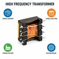 Transformador de Montaje Superficial EPC17, Transformador de Núcleo de Ferrita SMD de Alta Eficiencia para Convertidores DC-DC, Energía para Telecomunicaciones
