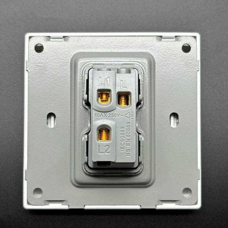 VNX British Type UK Standard 10A 1Gang 1Way 2 Way Switch Electric Wall Switch With Indicator for Home