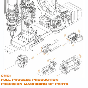 Tùy chỉnh trung tâm gia công <span class=keywords><strong>CNC</strong></span> vi bộ phận cơ khí chính xác kim loại chế tạo dịch vụ cho các ứng dụng xe hơi - Product Image 6