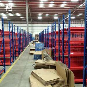 Étagère de stockage multi-rayonnage en acier, système de rayonnage d'entrepôt à usage moyen d'usine - Product Image 3