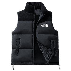 Gilet da <span class=keywords><strong>Uomo</strong></span> 2025, Giacca Senza Maniche Casual con Zip, Gilet <span class=keywords><strong>Imbottito</strong></span> in Cotone Spesso - Product Image 2