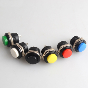 16mm ABS 1NO Push <strong>Button</strong> Switch R13-507 Self-Resetting Non-Locking <strong>2</strong> Pin Power <strong>Control</strong> for Home Appliances - Product Image 6