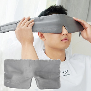 ผ้าปิดตานอนหลับจมูกสูงทำจากไม้ไผ่100% พร้อมปลอกหมอนปักเทคนิคการถักแบบแข็งสำหรับใช้ในบ้านโรงแรมโรงพยาบาล - Product Image 3