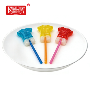 Bonbons durs en forme de chemise, saveur fruitée, sucrés, en vrac, certifiés halal, design de dessin animé - Product Image 5