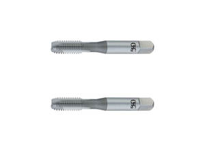 OEM, pour trous traversants et matériaux multiples, taraud à pointe spirale HSS OSG GP-POT 105, 1/4-20 UNC H3 4P PLUG, revêtement TiCN, oxyde de vapeur - Product Image 1