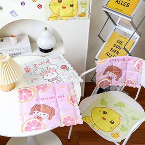 Summer Cooling Seat Cushion Gel Pad Breathable Cartoon Style Ice Crystal Filler Student Heatstroke Prevention - Product Image 1