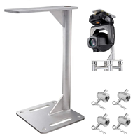 Offre Spéciale 290*290mm aluminium scène DJ équipement tête mobile éclairage barre support treillis pour treillis Totem
