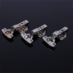บานพับเฟอร์นิเจอร์คิงพิน สแตนเลส แบบฝัง ปิดนุ่มนวล สำหรับบานตู้ - Product Image 1